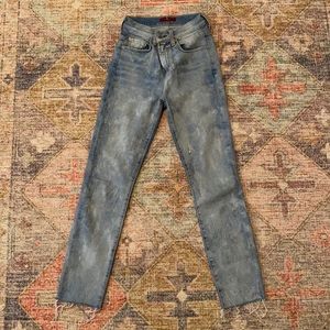 For All Mankind 7 High Rise Skinny Jeans